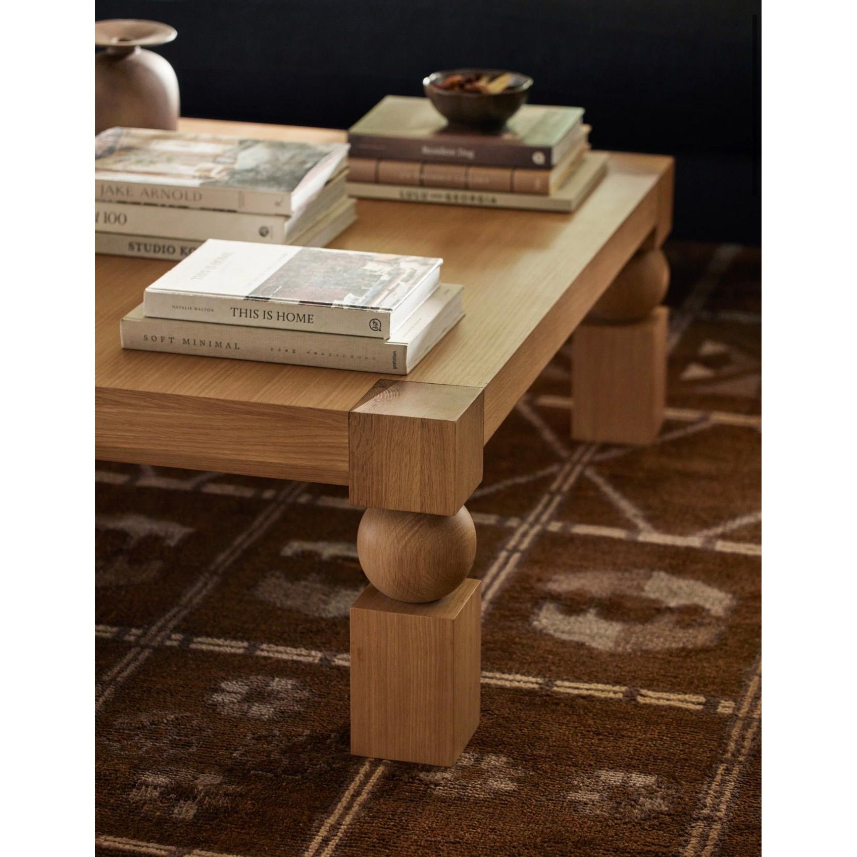 Savon Ahşap Orta Sehpa