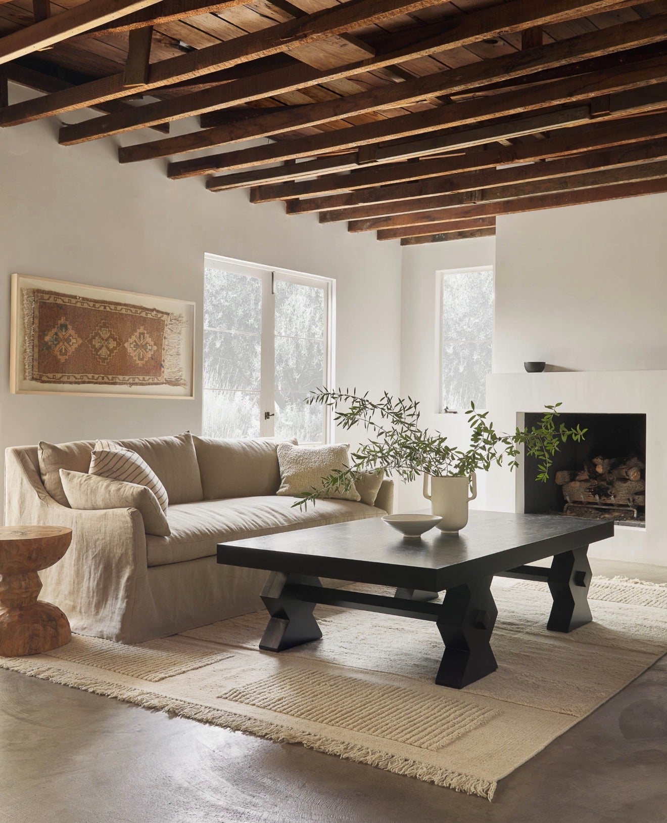 Walin Ahşap Orta Sehpa