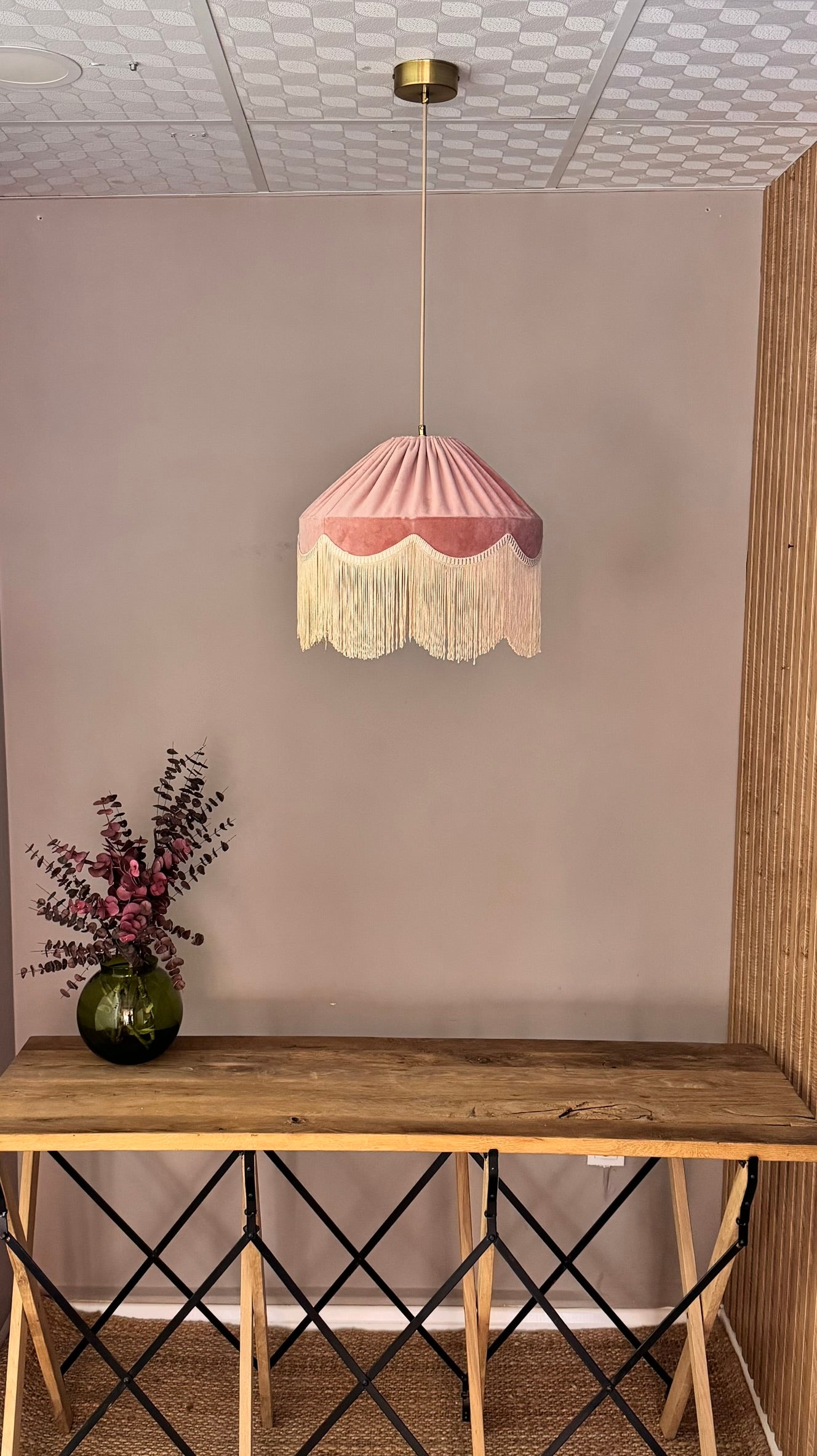 Sofia Lux Kadife Avize-Tavan Aydınlatması-Motto Home Design-NowShopFun