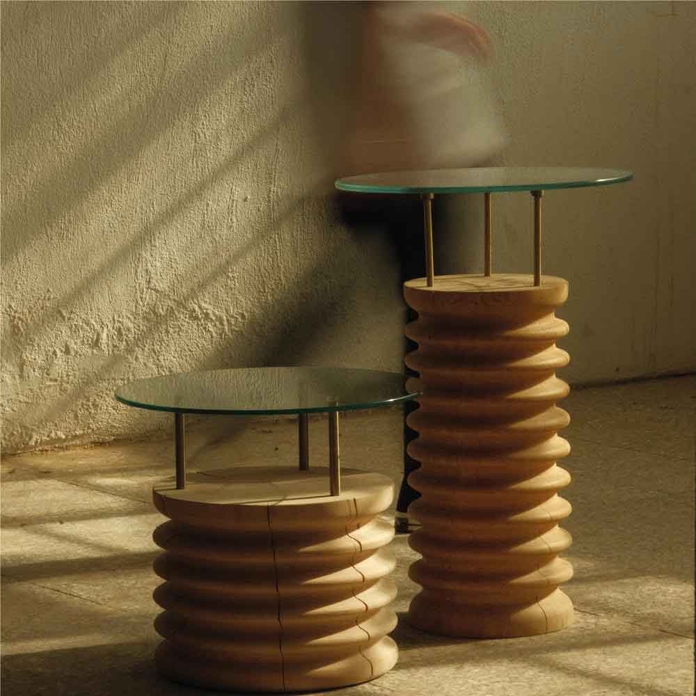 Sofra Küçük Cam Sehpa