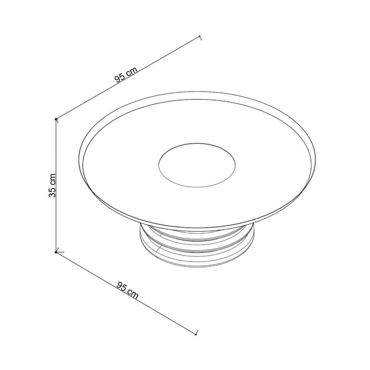 Sofra Silver Orta Sehpa