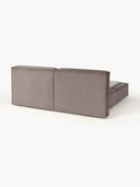 Soft Fitilli Kadife Çift Kişilik Döşemeli Karyola-Karyola-Innature Home-Gri-180x200-NowShopFun