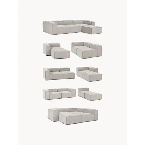 Soft Modüler Kanepe – Bukle, 3-4 Kişilik