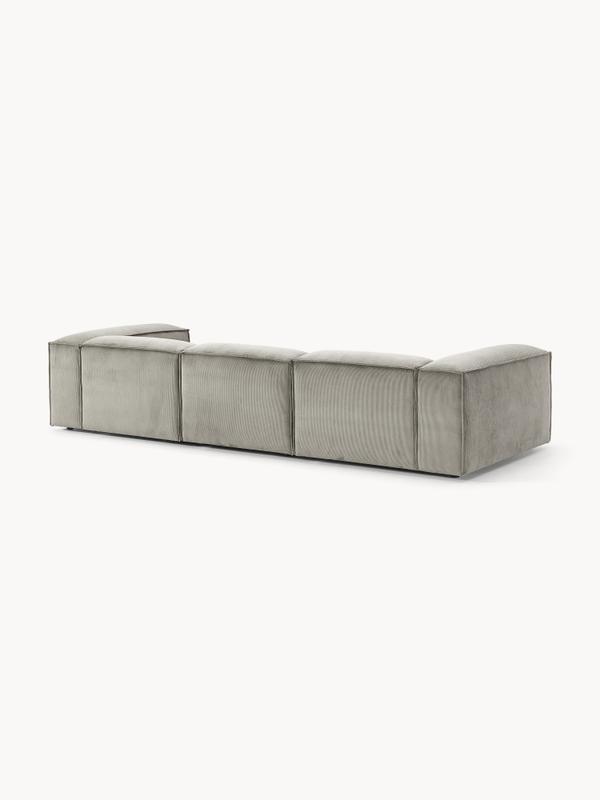 Soft Modüler Kanepe – Fitilli Kadife, 3-4 Kişilik-Koltuk-Innature Home-Gri-NowShopFun