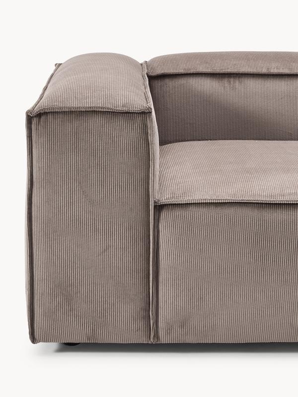 Soft Modüler Kanepe – Fitilli Kadife, 3-4 Kişilik-Koltuk-Innature Home-Gri-NowShopFun