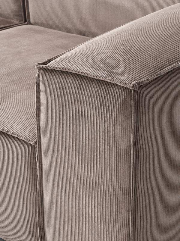 Soft Modüler Kanepe – Fitilli Kadife, 3-4 Kişilik-Koltuk-Innature Home-Gri-NowShopFun