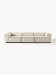 Soft Modüler Kanepe – Fitilli Kadife, 3-4 Kişilik-Koltuk-Innature Home-Açık Bej-NowShopFun