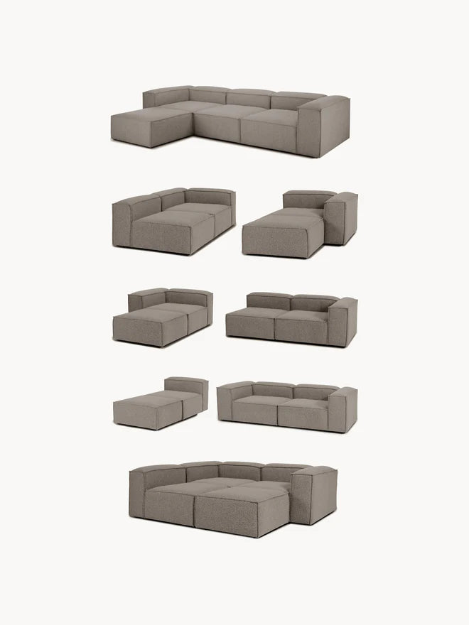 Soft Modüler Kanepe – Keten, 2-3 Kişilik