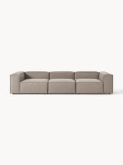 Soft Modüler Kanepe – Keten 3-4 Kişilik-Koltuk-Innature Home-Kahverengi-NowShopFun