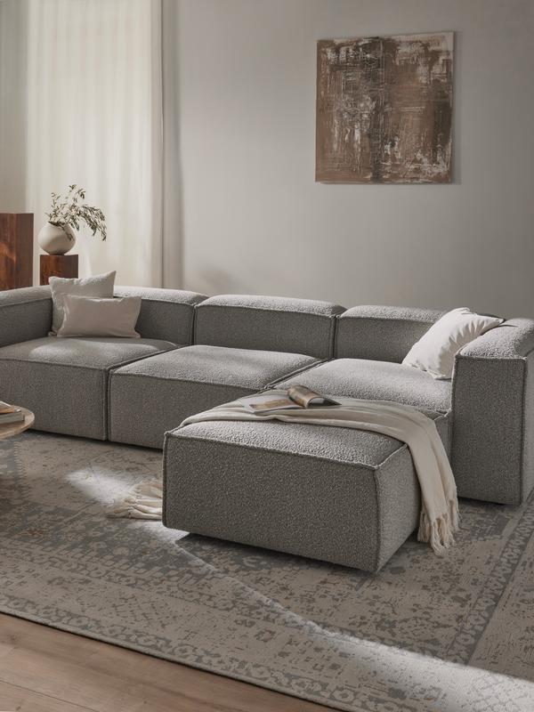 Soft Modüler Köşe Kanepe – Bukle, 3-4 Kişilik