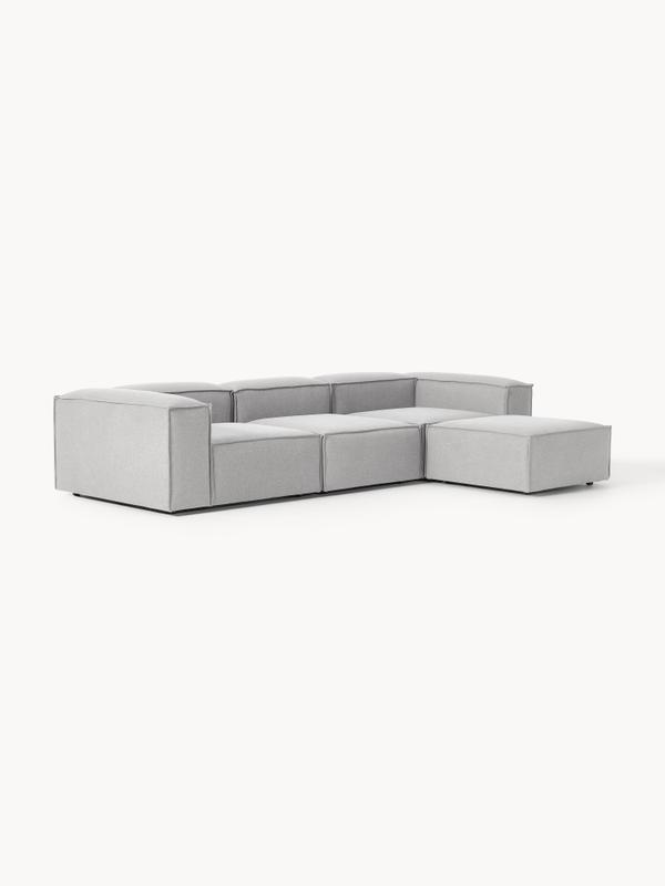 Soft Modüler Köşe Kanepe – Keten, 3-4 Kişilik-Koltuk-Innature Home-Açık Bej-NowShopFun