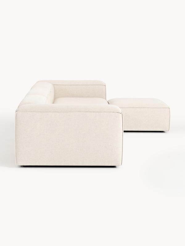 Soft Modüler Köşe Kanepe – Keten, 3-4 Kişilik-Koltuk-Innature Home-Açık Bej-NowShopFun