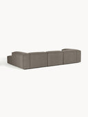Soft Yumuşak Oturumlu Dinlenme Modüllü Kanepe, Bukle 3 - 4 Kişliik-Köşe Koltuk-Innature Home-Bukle - Açık Bej-Sağ-NowShopFun