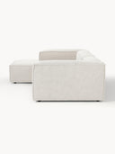Soft Yumuşak Oturumlu Dinlenme Modüllü Kanepe, Bukle 3 - 4 Kişliik-Köşe Koltuk-Innature Home-Bukle - Açık Bej-Sağ-NowShopFun