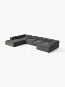 Soft Yumuşak Oturumlu Dinlenme Modüllü Köşe Kanepe, Keten, 6-7 Kişilik-Köşe Koltuk-Innature Home-Keten- Açık Bej-Sağ-NowShopFun
