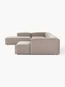 Soft Yumuşak Oturumlu Dinlenme Modüllü Köşe Kanepe, Keten, 6-7 Kişilik-Köşe Koltuk-Innature Home-Keten- Açık Bej-Sağ-NowShopFun