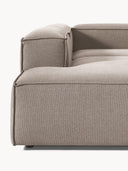 Soft Yumuşak Oturumlu Dinlenme Modüllü Köşe Kanepe, Keten, 6-7 Kişilik-Köşe Koltuk-Innature Home-Keten- Açık Bej-Sağ-NowShopFun