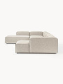 Soft Yumuşak Oturumlu Dinlenme Modüllü Köşe Kanepe, Keten, 6-7 Kişilik-Köşe Koltuk-Innature Home-Keten- Açık Bej-Sağ-NowShopFun