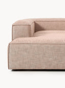 Soft Yumuşak Oturumlu Dinlenme Modüllü Köşe Kanepe, Keten, 6-7 Kişilik-Köşe Koltuk-Innature Home-Keten- Açık Bej-Sağ-NowShopFun