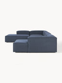 Soft Yumuşak Oturumlu Dinlenme Modüllü Köşe Kanepe, Keten, 6-7 Kişilik-Köşe Koltuk-Innature Home-Keten- Açık Bej-Sağ-NowShopFun