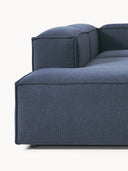 Soft Yumuşak Oturumlu Dinlenme Modüllü Köşe Kanepe, Keten, 6-7 Kişilik-Köşe Koltuk-Innature Home-Keten- Açık Bej-Sağ-NowShopFun