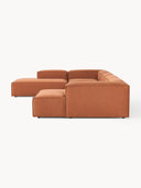 Soft Yumuşak Oturumlu Dinlenme Modüllü Köşe Kanepe, Keten, 6-7 Kişilik-Köşe Koltuk-Innature Home-Keten- Açık Bej-Sağ-NowShopFun