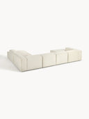 Soft Yumuşak Oturumlu Dinlenme Modüllü Köşe Kanepe, Keten, 6-7 Kişilik-Köşe Koltuk-Innature Home-Keten- Açık Bej-Sağ-NowShopFun