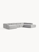 Soft Yumuşak Oturumlu Dinlenme Modüllü Köşe Kanepe, Keten, 6-7 Kişilik-Köşe Koltuk-Innature Home-Keten- Açık Bej-Sağ-NowShopFun