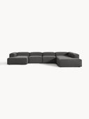 Soft Yumuşak Oturumlu Dinlenme Modüllü Köşe Kanepe, Keten, 6-7 Kişilik-Köşe Koltuk-Innature Home-Keten- Açık Bej-Sağ-NowShopFun