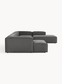 Soft Yumuşak Oturumlu Dinlenme Modüllü Köşe Kanepe, Keten, 6-7 Kişilik-Köşe Koltuk-Innature Home-Keten- Açık Bej-Sağ-NowShopFun