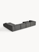 Soft Yumuşak Oturumlu Dinlenme Modüllü Köşe Kanepe, Keten, 6-7 Kişilik-Köşe Koltuk-Innature Home-Keten- Açık Bej-Sağ-NowShopFun