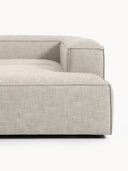Soft Yumuşak Oturumlu Dinlenme Modüllü Köşe Kanepe, Keten, 6-7 Kişilik-Köşe Koltuk-Innature Home-Keten- Açık Bej-Sağ-NowShopFun