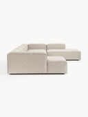 Soft Yumuşak Oturumlu Dinlenme Modüllü Köşe Kanepe, Keten, 6-7 Kişilik-Köşe Koltuk-Innature Home-Keten- Açık Bej-Sağ-NowShopFun
