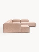 Soft Yumuşak Oturumlu Dinlenme Modüllü Köşe Kanepe, Keten, 6-7 Kişilik-Köşe Koltuk-Innature Home-Keten- Açık Bej-Sağ-NowShopFun