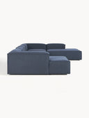 Soft Yumuşak Oturumlu Dinlenme Modüllü Köşe Kanepe, Keten, 6-7 Kişilik-Köşe Koltuk-Innature Home-Keten- Açık Bej-Sağ-NowShopFun