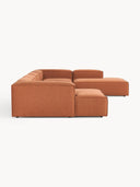 Soft Yumuşak Oturumlu Dinlenme Modüllü Köşe Kanepe, Keten, 6-7 Kişilik-Köşe Koltuk-Innature Home-Keten- Açık Bej-Sağ-NowShopFun