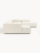 Soft Yumuşak Oturumlu Dinlenme Modüllü Köşe Kanepe, Keten, 6-7 Kişilik-Köşe Koltuk-Innature Home-Keten- Açık Bej-Sağ-NowShopFun
