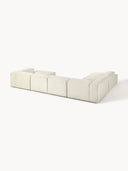 Soft Yumuşak Oturumlu Dinlenme Modüllü Köşe Kanepe, Keten, 6-7 Kişilik-Köşe Koltuk-Innature Home-Keten- Açık Bej-Sağ-NowShopFun