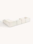 Soft Yumuşak Oturumlu Dinlenme Modüllü Köşe Kanepe, Keten, 6-7 Kişilik-Köşe Koltuk-Innature Home-Keten- Açık Bej-Sağ-NowShopFun
