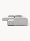Soft Yumuşak Oturumlu Dinlenme Modüllü Köşe Kanepe, Keten, 6-7 Kişilik-Köşe Koltuk-Innature Home-Keten- Açık Bej-Sağ-NowShopFun