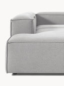 Soft Yumuşak Oturumlu Dinlenme Modüllü Köşe Kanepe, Keten, 6-7 Kişilik-Köşe Koltuk-Innature Home-Keten- Açık Bej-Sağ-NowShopFun