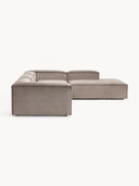 Soft Yumuşak Oturumlu Dinlenme Modüllü Köşe Kanepe,Fitilli Kadife 4-5 Kişilik-Köşe Koltuk-Innature Home-Fitilli Kadife - Açık Bej-Sağ-NowShopFun