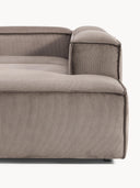 Soft Yumuşak Oturumlu Dinlenme Modüllü Köşe Kanepe,Fitilli Kadife 4-5 Kişilik-Köşe Koltuk-Innature Home-Fitilli Kadife - Açık Bej-Sağ-NowShopFun