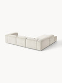 Soft Yumuşak Oturumlu Dinlenme Modüllü Köşe Kanepe,Fitilli Kadife 4-5 Kişilik-Köşe Koltuk-Innature Home-Fitilli Kadife - Açık Bej-Sağ-NowShopFun