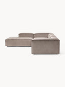 Soft Yumuşak Oturumlu Dinlenme Modüllü Köşe Kanepe,Fitilli Kadife 4-5 Kişilik-Köşe Koltuk-Innature Home-Fitilli Kadife - Açık Bej-Sağ-NowShopFun