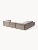 Soft Yumuşak Oturumlu Dinlenme Modüllü Köşe Kanepe,Fitilli Kadife 4-5 Kişilik-Köşe Koltuk-Innature Home-Fitilli Kadife - Açık Bej-Sağ-NowShopFun
