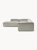 Soft Yumuşak Oturumlu Dinlenme Modüllü Köşe Kanepe,Fitilli Kadife 4-5 Kişilik-Köşe Koltuk-Innature Home-Fitilli Kadife - Açık Bej-Sağ-NowShopFun
