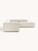 Soft Yumuşak Oturumlu Dinlenme Modüllü Köşe Kanepe,Fitilli Kadife 4-5 Kişilik-Köşe Koltuk-Innature Home-Fitilli Kadife - Açık Bej-Sağ-NowShopFun