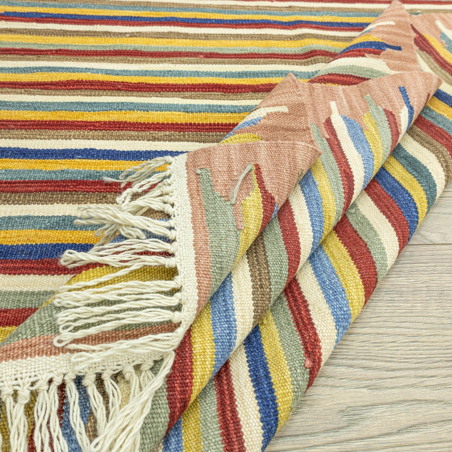 Samuel Çizgili El Dokuma Kilim 110x174 Cm