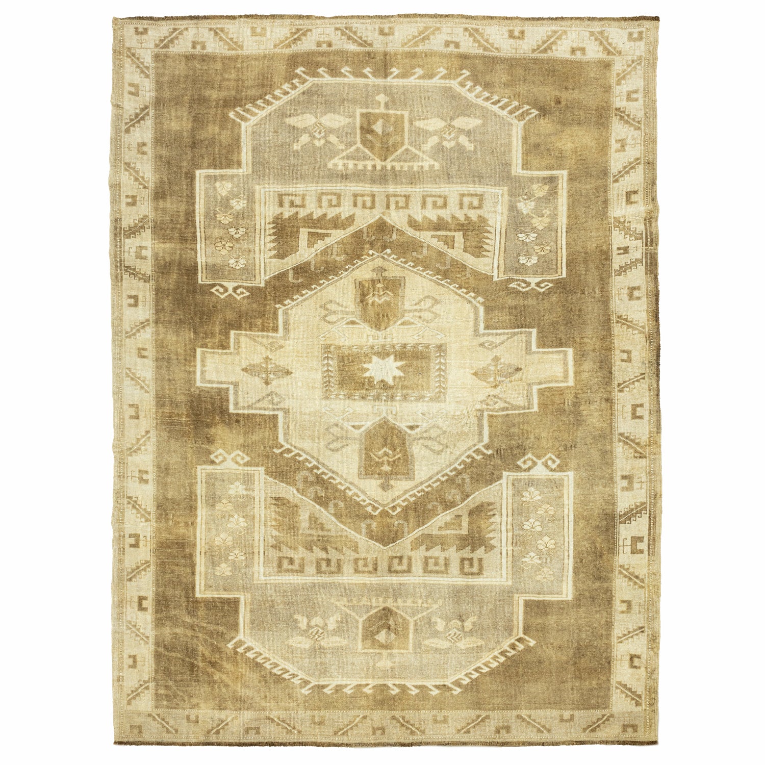 Zemira Natural El Dokuma Kars Halısı 221x304 Cm